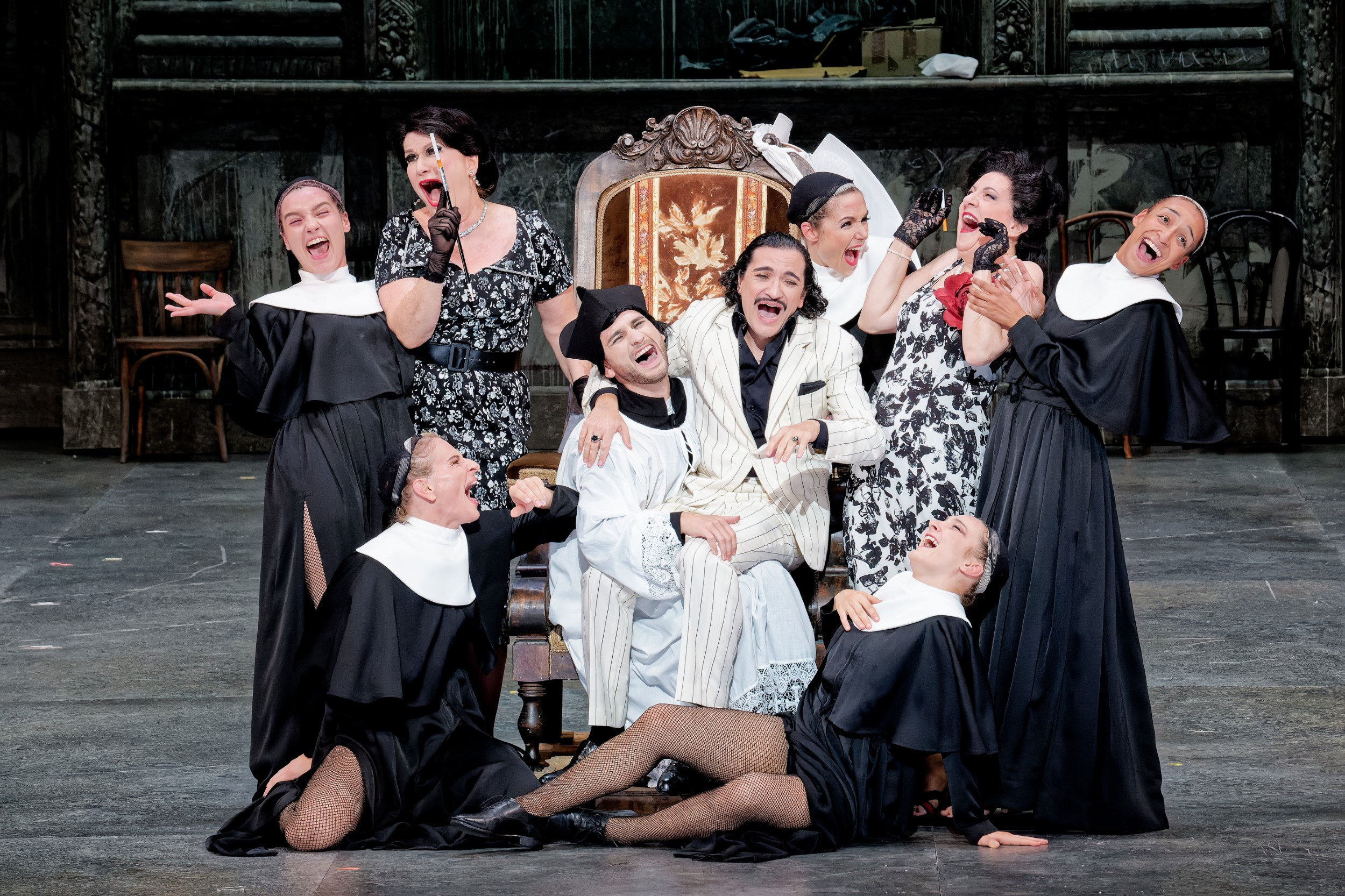 Doris Lamprecht les brigands premiere